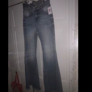 Bell bottom jeans